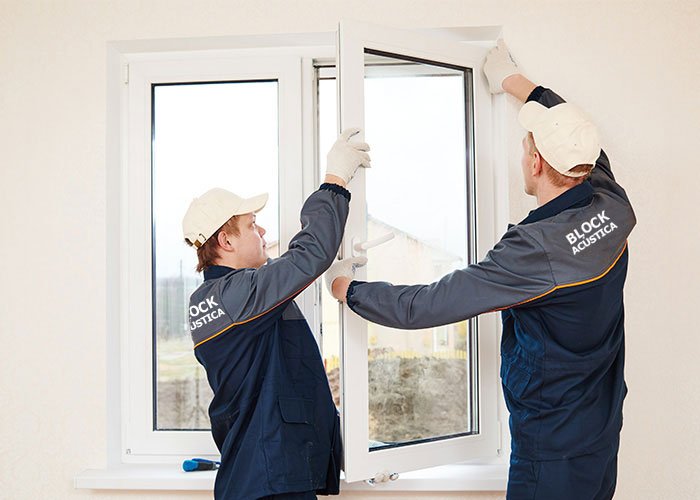 manutencão de janelas acústicas